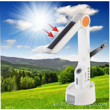 Solar Reading Lamp with led flashlight